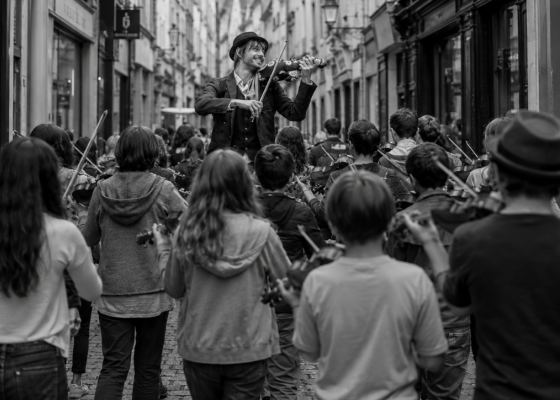 Visuel Parade violonistique
